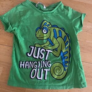 Green Chameleon Kids T-Shirt